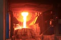 Steelmaking workshop Royalty Free Stock Photo