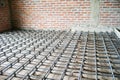 Steelwork for reinforcement the concrete structure Royalty Free Stock Photo