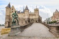 Steen Castle (Het Steen the rock), built between 1220 and 1225 in Antwerp, Belgium