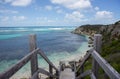 Steep Boardwalk to Indian Ocean Beach Royalty Free Stock Photo