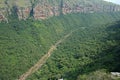 STEEP CLIFF OF ORIBI GORGE CANYON