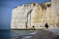 Steep Cliffs in Normandy France