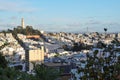 Steep hills of San Francisco, California, USA
