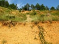 A steep mountain cliff in Old mountain