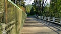 Biking the old walking bridge