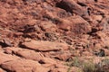 Steep rock at Red Rock Canyon in Las Vegas