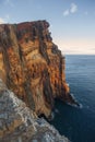 Steep rocky cliff