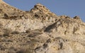 Steep Rocky Hillside Typical of the Judaean Desert East of Jerusalem