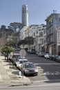 Steep San Francisco street