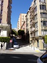 Steep Streets of San Francisco, California
