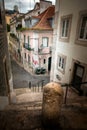 Steep street in Lisbon