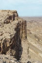 Steep vertical cliff Royalty Free Stock Photo