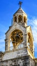 Steeple Bells Church of Nativity Bethlehem West Bank Palestine Royalty Free Stock Photo