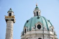 The steeple Charles church of Vienna