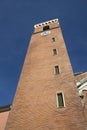 Steeple of the Church of San Nicola di Bari i Royalty Free Stock Photo