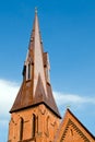 Steeple of historic church Royalty Free Stock Photo