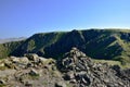 Walking Poles on the summit fo Steeple