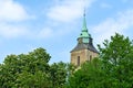 Church tower of St. Martinus Church in Greven, Germany