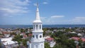 Steeple of St. Michael`s Church, Charleston, South Carolina Royalty Free Stock Photo