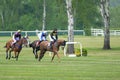 Steeplechase in Lysa nad Labem Royalty Free Stock Photo