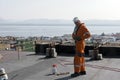 Steeplejack Royalty Free Stock Photo