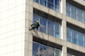 Steeplejack works Royalty Free Stock Photo