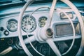 Historic vintage car, analog filter