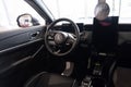 steering wheel, Interior, cockpit Honda e:Ny1 Electric Car, ergonomic digital panel Honda Motor, sustainable development EV,