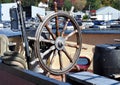 Steering wheel of a ship