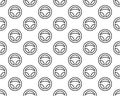 steering wheel, vector seamless pattern, Editable can be used for web page backgrounds, pattern fills Royalty Free Stock Photo