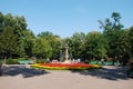 The Stefan cel Mare Central Park in Chisinau Royalty Free Stock Photo