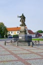 Stefan Czernicki statue in Tykocin, Poland Royalty Free Stock Photo