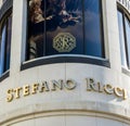 Stefano Ricci Retail Store Exterior Royalty Free Stock Photo