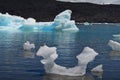 Steffen glacier in Campo de Hielo Sur Southern Patagonian Ice Field, Chilean Patagonia Royalty Free Stock Photo