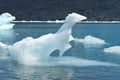 Steffen glacier in Campo de Hielo Sur Southern Patagonian Ice Field, Chilean Patagonia Royalty Free Stock Photo