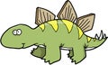 Stegosaurus Dinosaur Vector