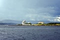 Steilene island in Oslofjord near Oslo. Norway. Royalty Free Stock Photo