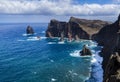 Cliff on the Portuguese island of Madeira