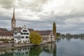 St. George`s Abbey, a Benedictine monastery and museum located on the River Rhine in Stein am Rhein, Switzerland