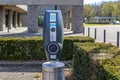 Stein, South Limburg, Netherlands. April 18, 2022. Charging station for electric cars Royalty Free Stock Photo