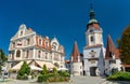 Steiner Tor, a 15th century gate in Krems an der Donau, the Wachau valley of Austria Royalty Free Stock Photo