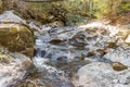 Steinklamm in Spiegelau in the Bavarian Forest, Germany Royalty Free Stock Photo