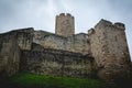 Steinsberg Castle in the village of Weiler, a suburb of Sinsheim, Germany