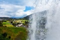 Steinsdalsfossen - gorgeous waterfall in Norway