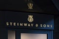 Steinway & sons store sign in cologne germany