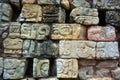 Stelae in Copan is an archaeological site of the Maya civilization