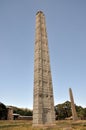 Stele at Axum in Ethiopia Royalty Free Stock Photo