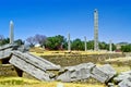 Stele in the northern field at Axum Royalty Free Stock Photo