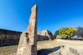 Stele and Ruins Royalty Free Stock Photo