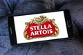 Stella Artois beer logo Royalty Free Stock Photo